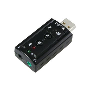 LogiLink Adaptateur audio USB 2.0, soundeffect 7.1