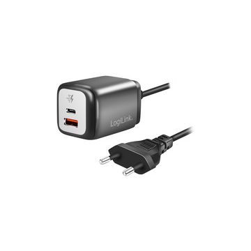 LogiLink Adaptateur double USB, USB-A & USB-C femelle