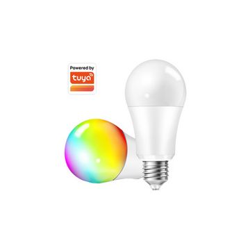 LogiLink Ampoule LED WiFi Smart, compatible Tuya, E27, blanc