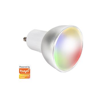 LogiLink Ampoule LED WiFi Smart, compatible Tuya, blanc
