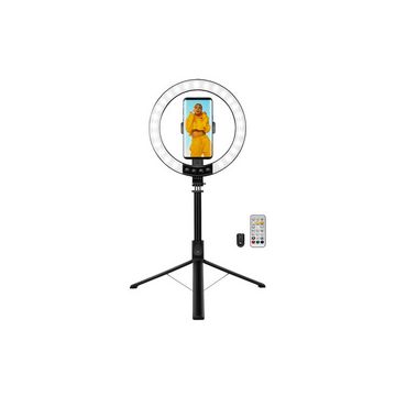 LogiLink Anneau lumineux pour smartphone avec trépied/perche