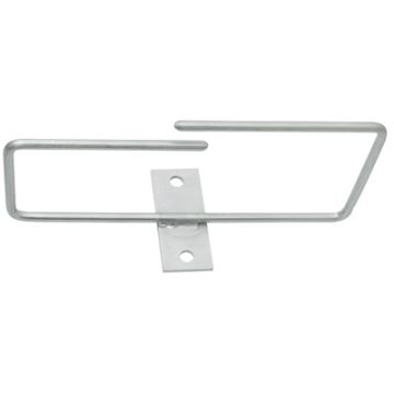 LogiLink Anneaux guide câbles, 170 x 80 mm, gris clair