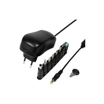 LogiLink Bloc d'alimentation universel,  12 Watt / 3-12 Volt