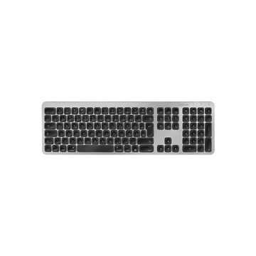 LogiLink Bluetooth Multi-Device Tastatur, silber