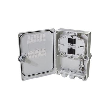 LogiLink Boîte d'épissure FTTH/FTTB, pour 24 fibres max.