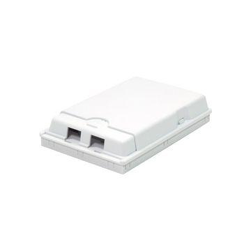 LogiLink Boîtier de raccordement FTTH, double, blanc