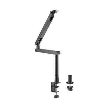 LogiLink Bras de microphone professionnel Boom, noir