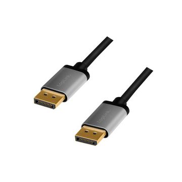 LogiLink Câble DisplayPort 1.2, fiche mâle - mâle, 1,0 m