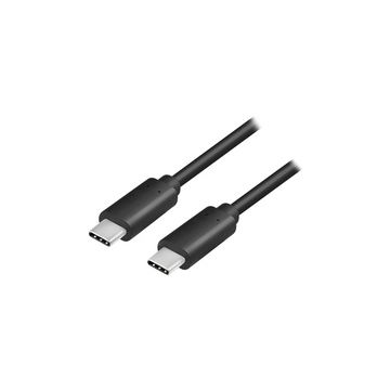 LogiLink Câble USB 3.1, USB-C - USB-C mâle, 0,5 m, noir
