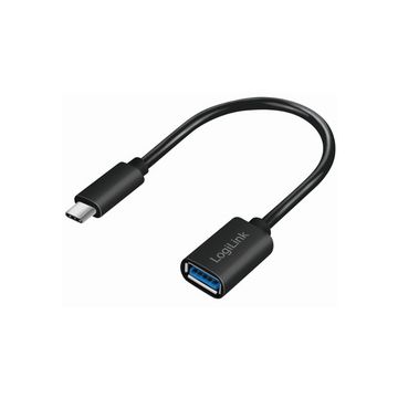 LogiLink Câble adaptateur USB 3.1, USB-C mâle- USB-A femelle