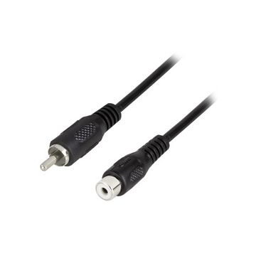 LogiLink Câble audio, RCA mâle - RCA femelle, 10 m