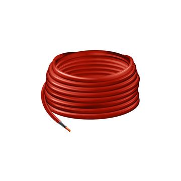 LogiLink Câble d'installation pour panneau solaire, rouge