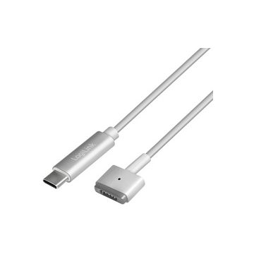 LogiLink Câble de chargement USB-C - Apple MagSafe, argent LogiLink Câble de chargement USB-C - Apple MagSafe, argent