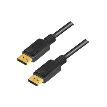 LogiLink Câble de raccordement DisplayPort 1.4, 5,0 m, noir