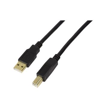 LogiLink Câble de rallonge actif, 10,0 m, noir