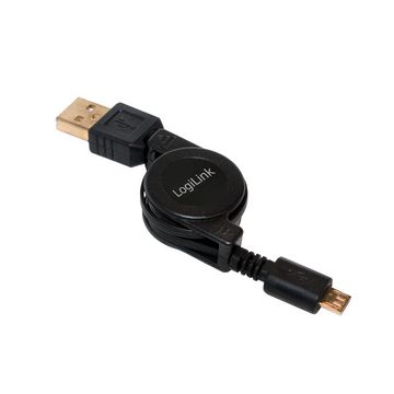 LogiLink Câble micro USB OTG, mâle - femelle