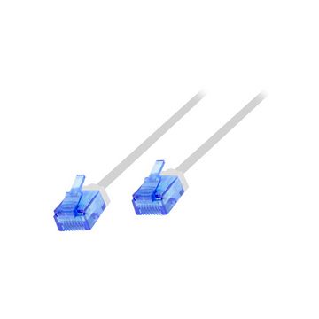 LogiLink Câble patch Slim Ultra-Flex, cat. 6A, U/UTP, 1 m x10