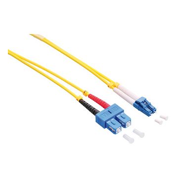 LogiLink Câble patch fibre optique, LC-Duplex-SC-Duplex, 1 m