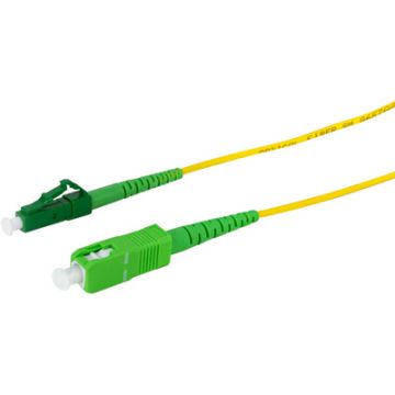 LogiLink Câble patch fibre optique, OS2, 30 m, jaune