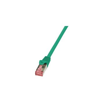 LogiLink Câble patch, Cat. 6, S/FTP, 10,0 m, vert