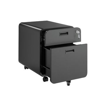 LogiLink Caisson mobile, 2 tiroirs, noir