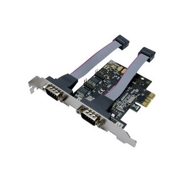 LogiLink Carte PCI Express sérielle RS-232, 2 ports LogiLink Carte PCI Express sérielle RS-232, 2 ports
