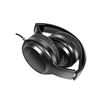 LogiLink Casque stéréo, avec microphone, noir