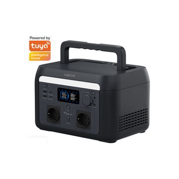 LogiLink Chargeur mobile/Powerstation, 600 watts, noir