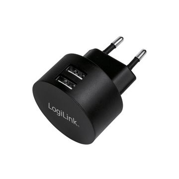 LogiLink Chargeur secteur USB pour Fast Charging, 2x USB