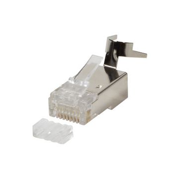 LogiLink Connecteur RJ45 mâle, Cat. 6A/Cat. 8.1A, blindé