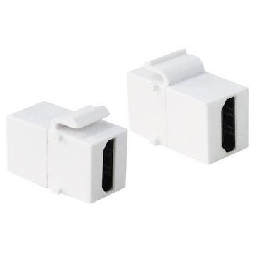 LogiLink Connecteur modulaire keystone HDMI, blanc
