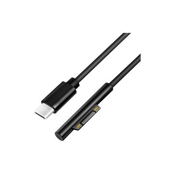 LogiLink Cordon de charge USB-C - Microsoft Surface, noir