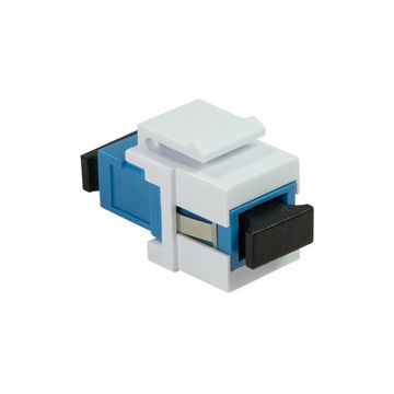 LogiLink Coupleur fibres optiques, 2x SC-Simplex, singlemode