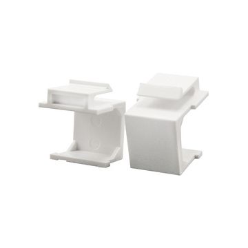 LogiLink Couvercle de protection pour module Keystone, blanc