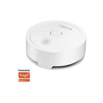 LogiLink Détecteur de fumée Smart Wi-Fi, blanc
