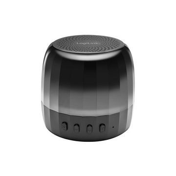 LogiLink Enceinte Bluetooth avec lumières festives, noir