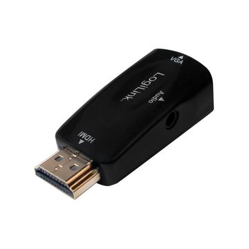 LogiLink HDMI - VGA Grafikadapter, schwarz