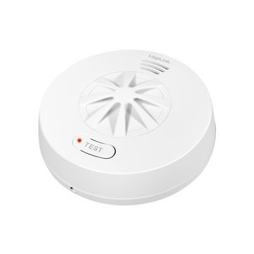 LogiLink Détecteur de chaleur, alarme: env. 85 dB, blanc