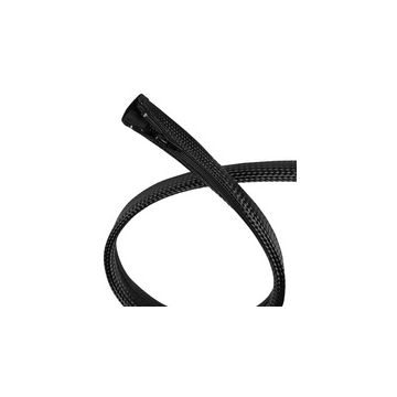 LogiLink Kabelschlauch mit Reißverschluss, 5,0 m, schwarz