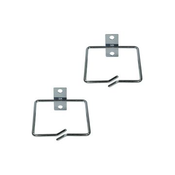 LogiLink Kit support de câbles, acier, 80 x 80 mm, galvanisé