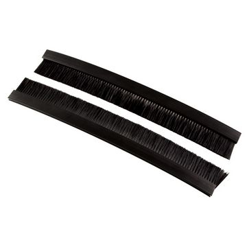 LogiLink Lot de brosses pour entrées de câbles, noir LogiLink Lot de brosses pour entrées de câbles, noir