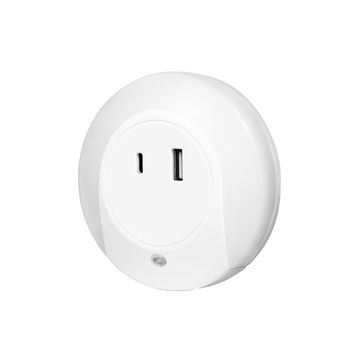 LogiLink Lumière d'orientation à LED avec capteur, blanc