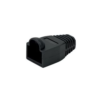 LogiLink Manchon de protection pour connecteur RJ45, noir