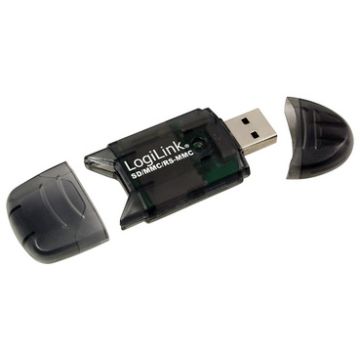 LogiLink Mini lecteur de cartes USB 2.0 pour SD/MMC,
