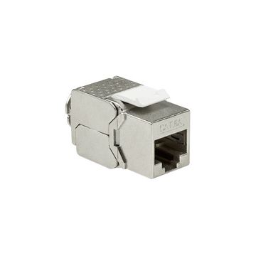 LogiLink Module Keystone Cat.6A, classe EA, blindé, gris