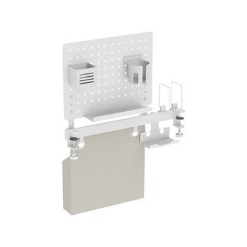 LogiLink Organiseur de bureau avec panneau perforé, blanc