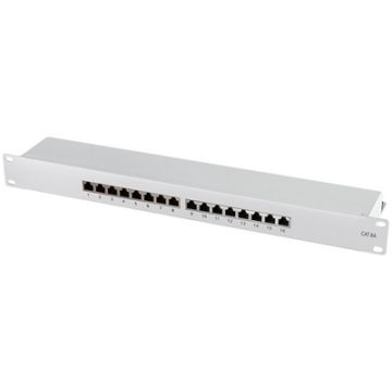 LogiLink Panneau de brassage 19" Cat.6A, 24 ports, 1 U LogiLink Panneau de brassage 19" Cat.6A, 24 ports, 1 U