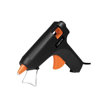 LogiLink Pistolet à colle, 20 watts, noir/orange