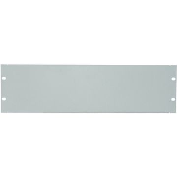 LogiLink Plaque obturatrice 19", 4 U, noir (RAL9005)