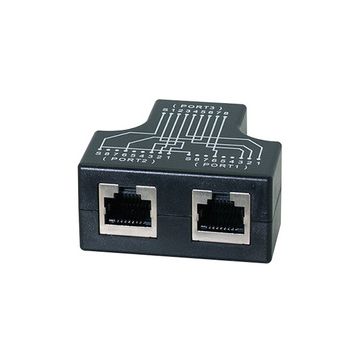 LogiLink RJ45 Anschlussdoppler, 2x 10/100 BaseT